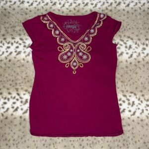 Vintage Y2K paisley top